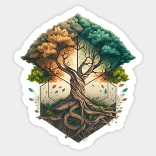 Mother Tree - Designs for a Green Future Sticker